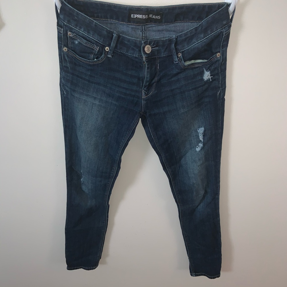 Express Stella Low Rise Jeans